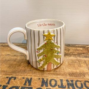 Mud Pie Christmas Tree Mug